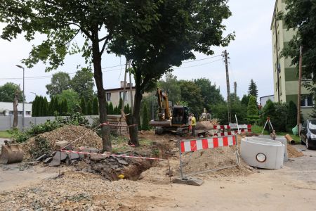 Ruszyła przebudowa drogi osiedlowej przy ulicach Homera